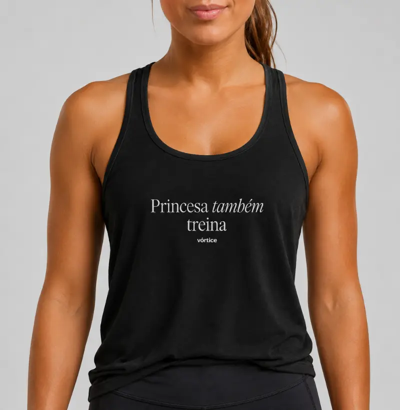 Regata unissex - Princesa também treina
