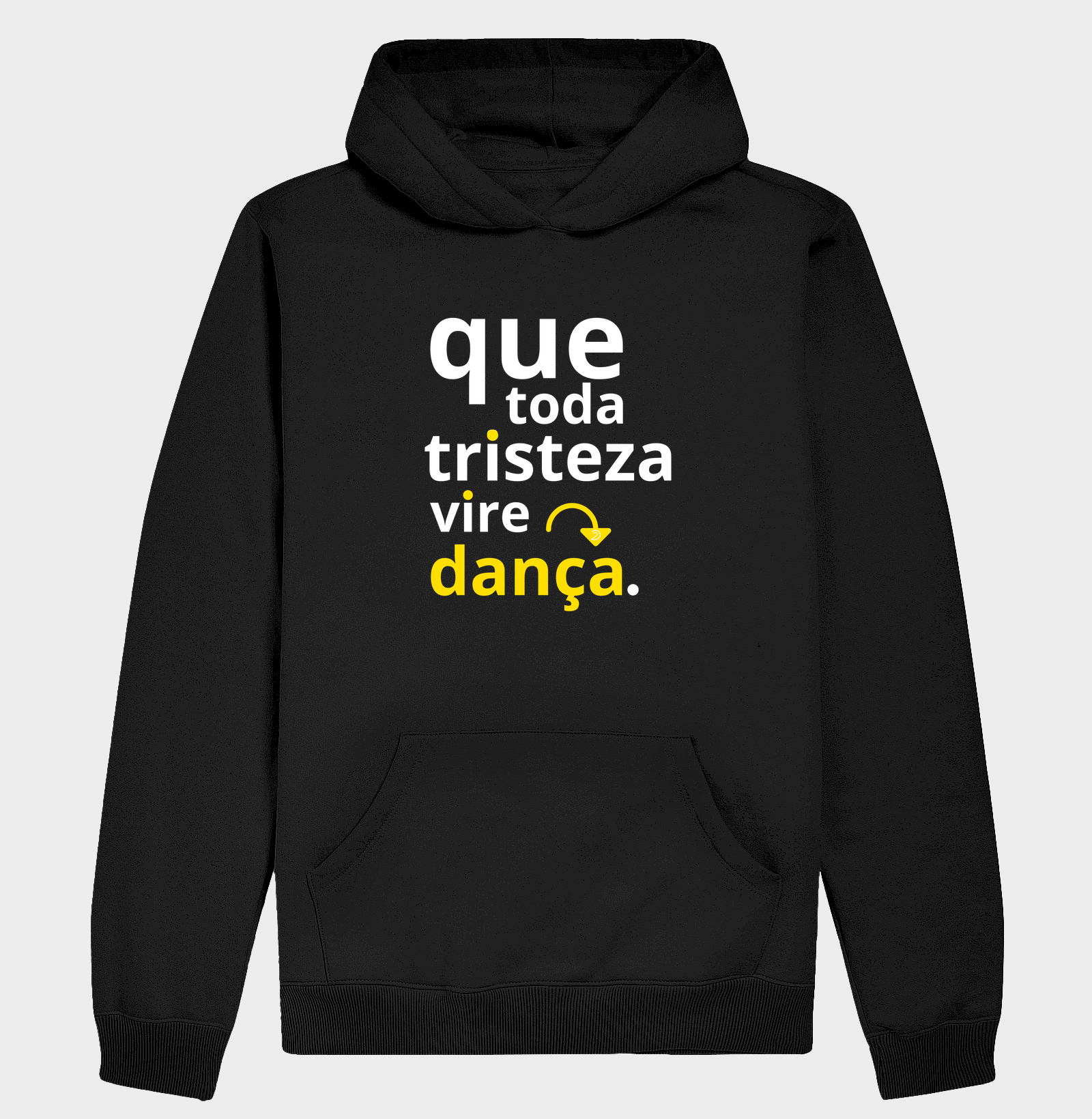 Que toda tristeza vire dança.