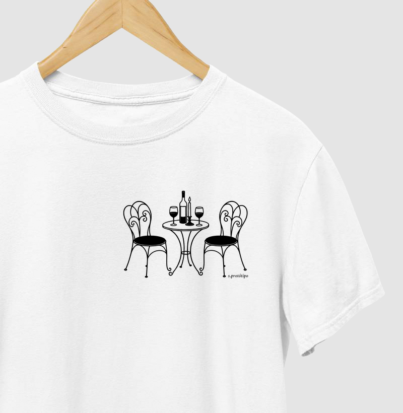 Camiseta Bistrô para Dois