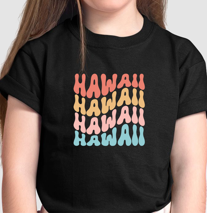 Hawaii vibes - Camiseta Infantil