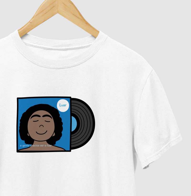 Camiseta Inspiração Gilberto Gil - Luar