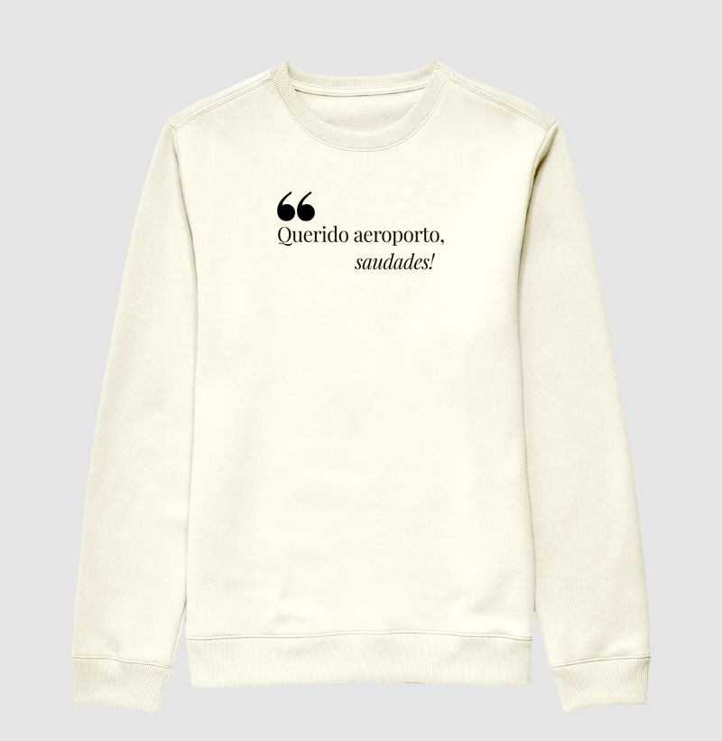 Querido aeroporto, saudades!