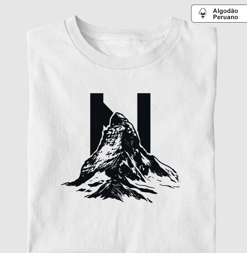 Camiseta Matterhorn Algodão Peruano