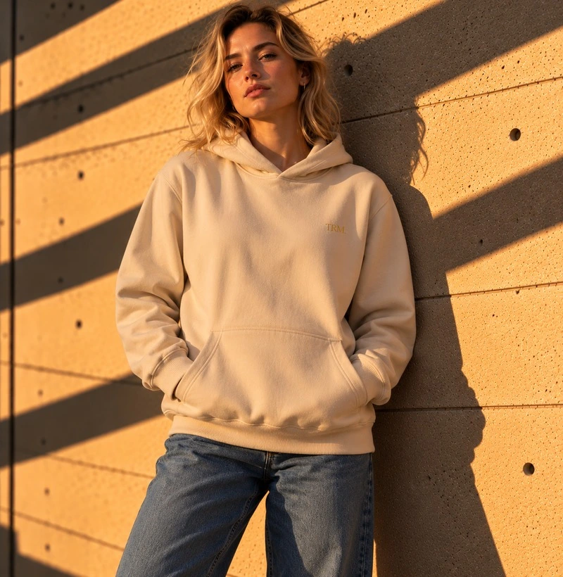 TRM Timeless Hoodie Sand