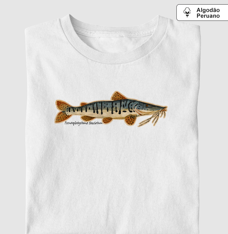 Cachara - Camiseta Algodão Peruano