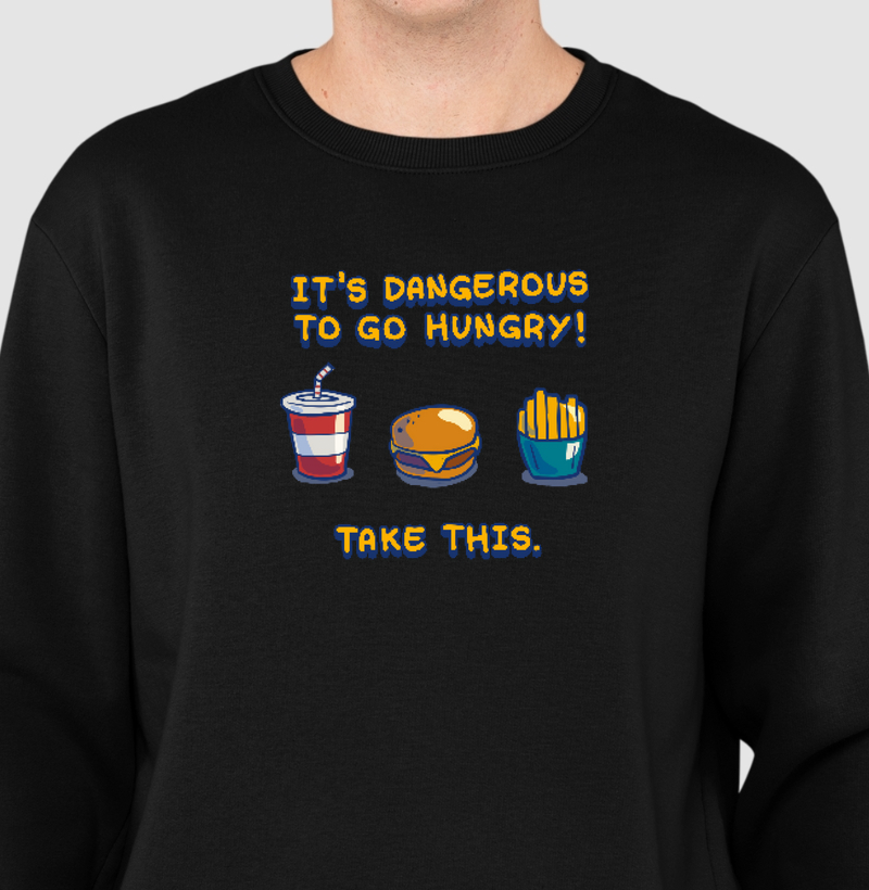 Suéter Moletom Game Burger