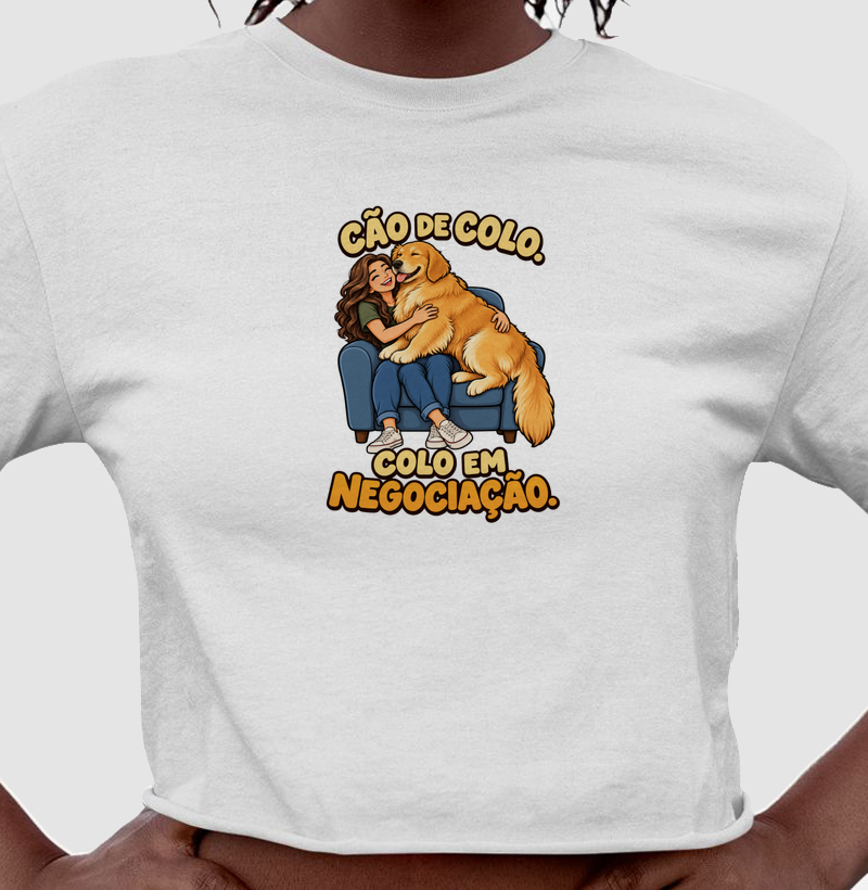 Cão de colo. Colo em negociação. - Cropped