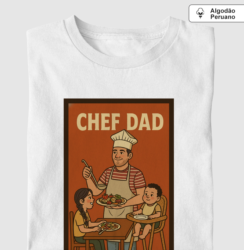 Chef Dad - Algodão Peruano Premium