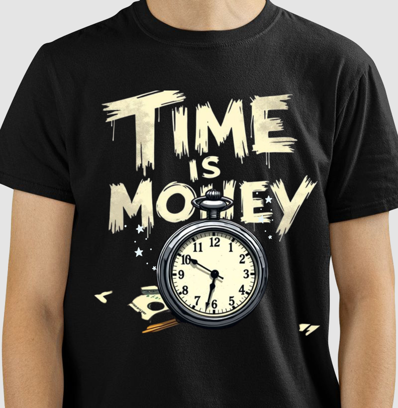 Camiseta Time is Money 