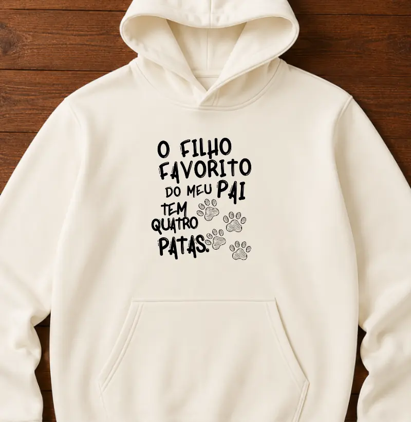 O filho favorito do meu pai tem 4 patas