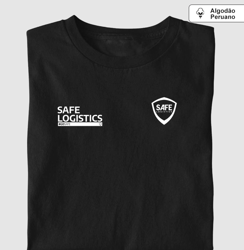 Camiseta algodão peruano Safe Logistics