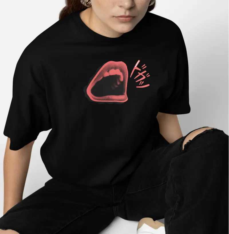 Camiseta Silent Shout - Preta