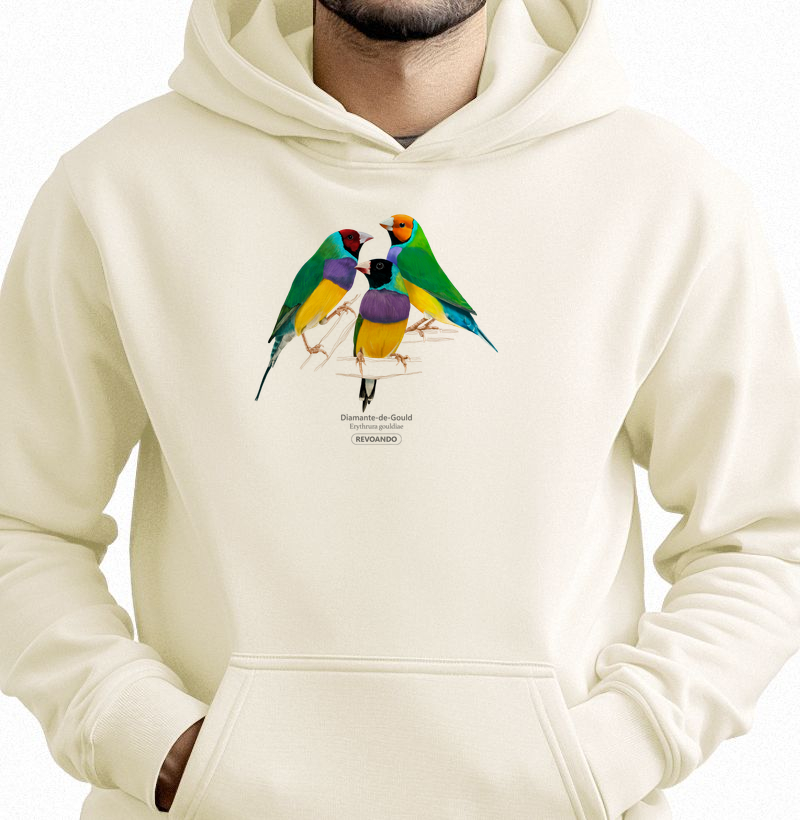 Love Friends - Diamante-de-Gould - Moletom Hoodie