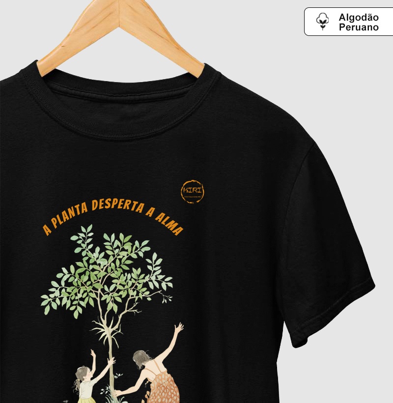 Camiseta Premium KIRI - A planta desperta a alma