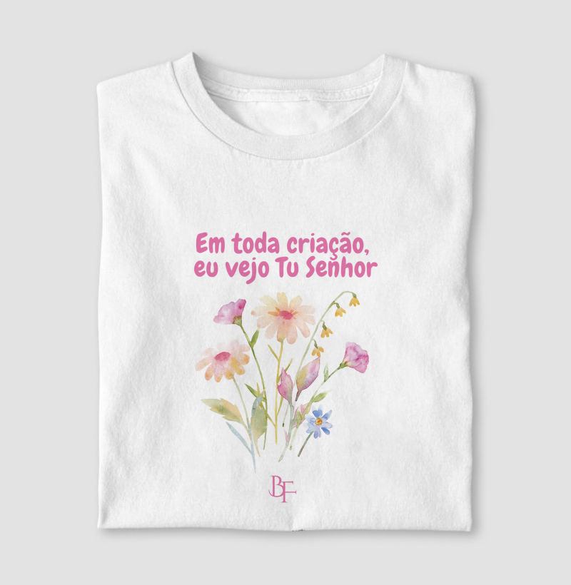  Em toda criação, eu vejo Tu Senhor