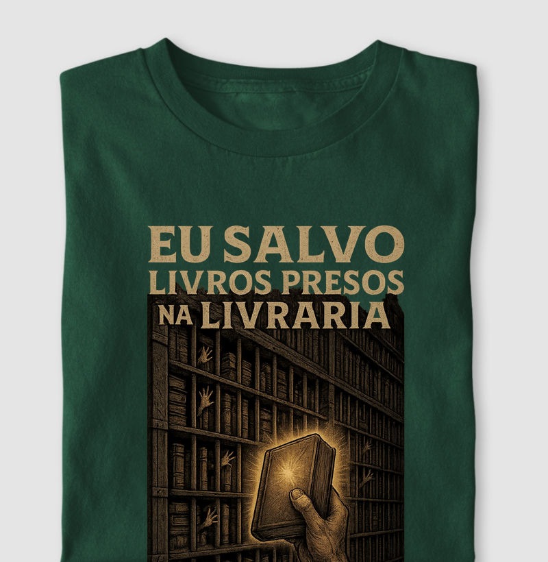 EU SALVO LIVROS PRESOS NA LIVRARIA