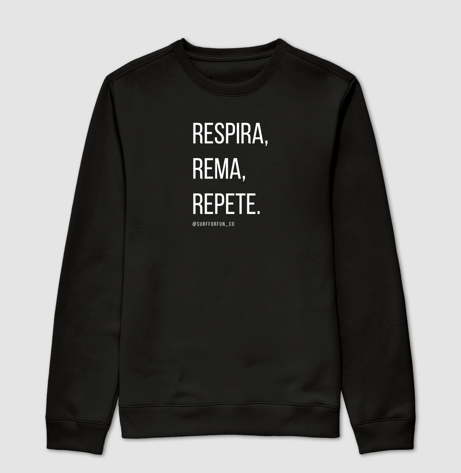 Respira, rema e repete.