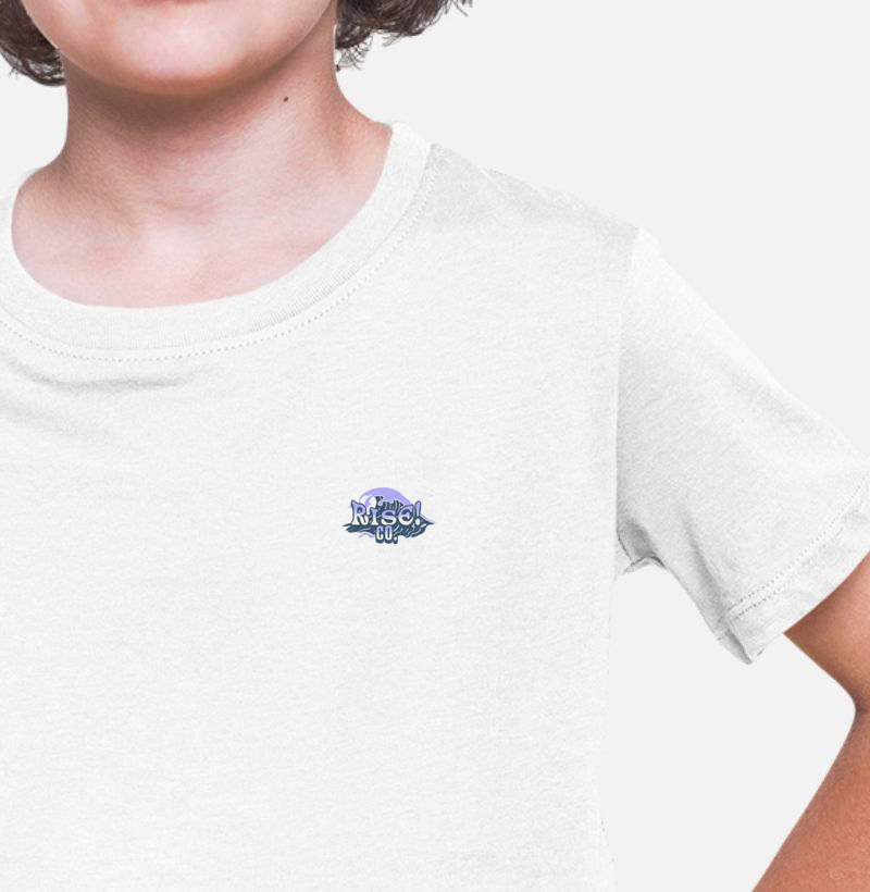 Camiseta Infantil Rise! Streetwear Básica Premium Unissex – Moda Urbana