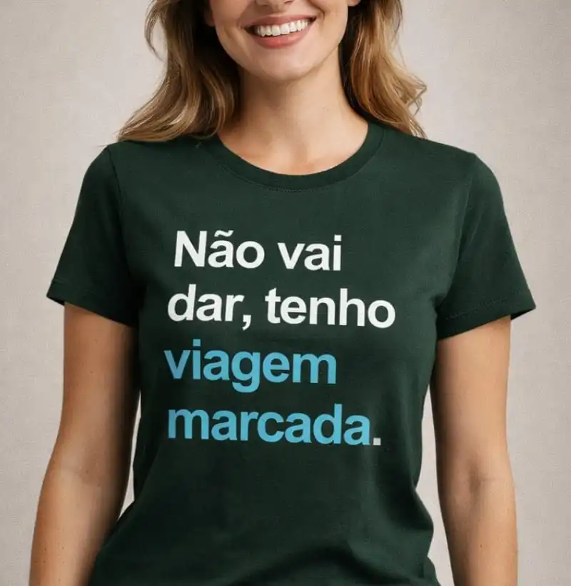 Tenho viagem marcada