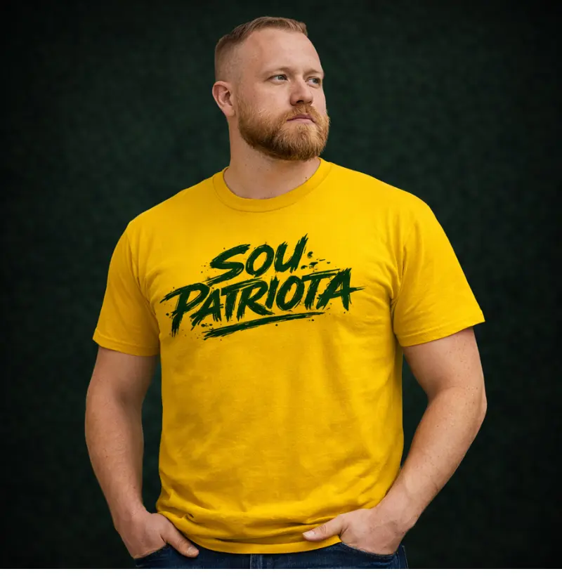 Camiseta Sou Patriota | Manifesto