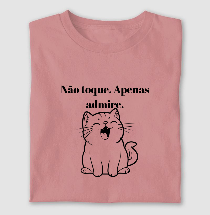 Não toque. Apenas admire.