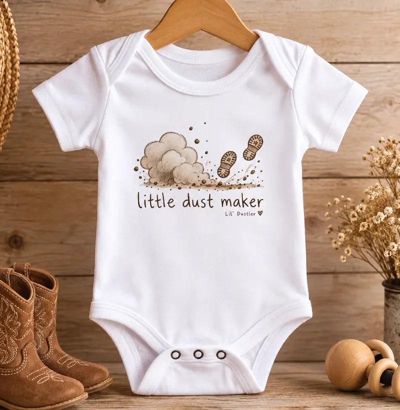 Little Dust Maker Lil’ Dustler 100% Algodão