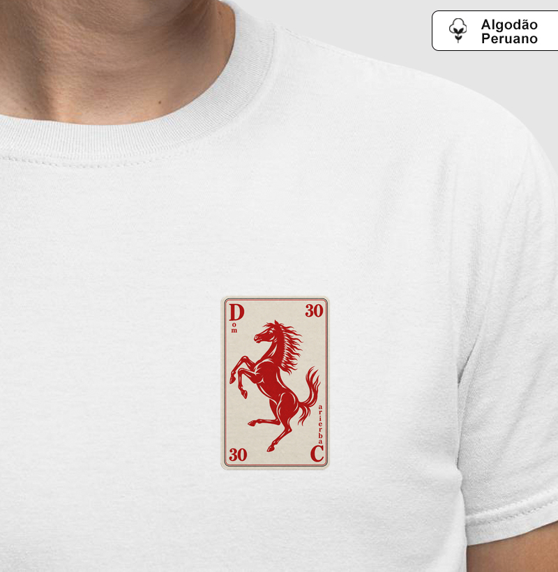 Camiseta Carta do Cavalo 