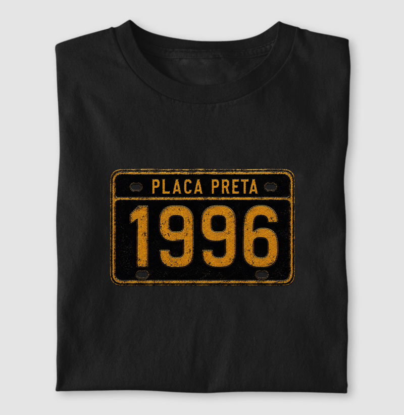 Camiseta PLACA PRETA 1996