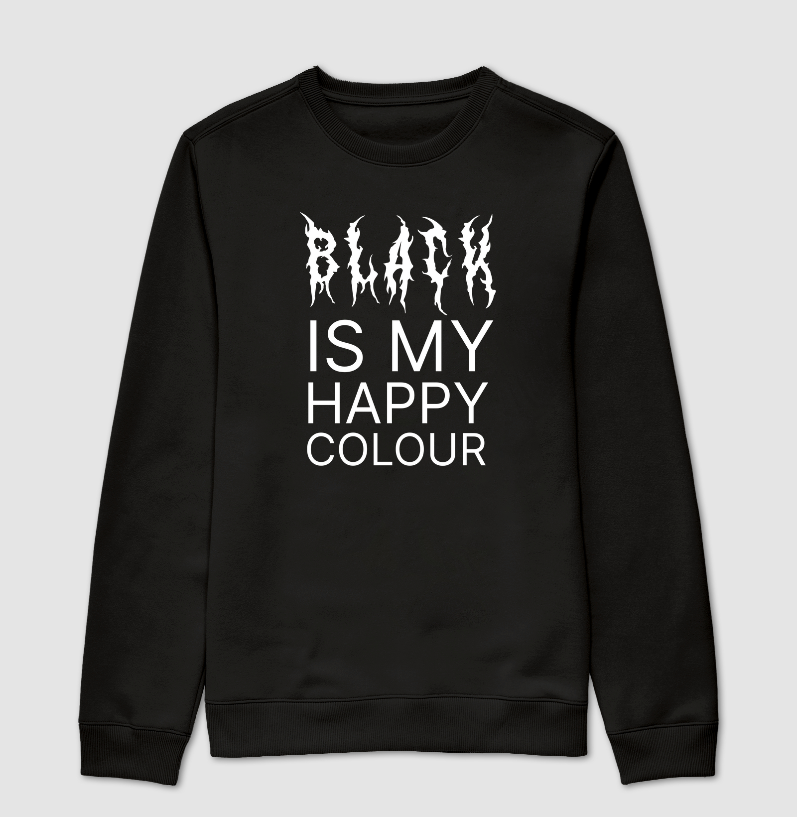 Black is my happy colour
