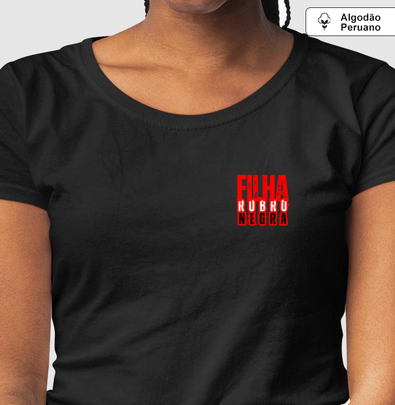 Filha Rubro negra de bolso