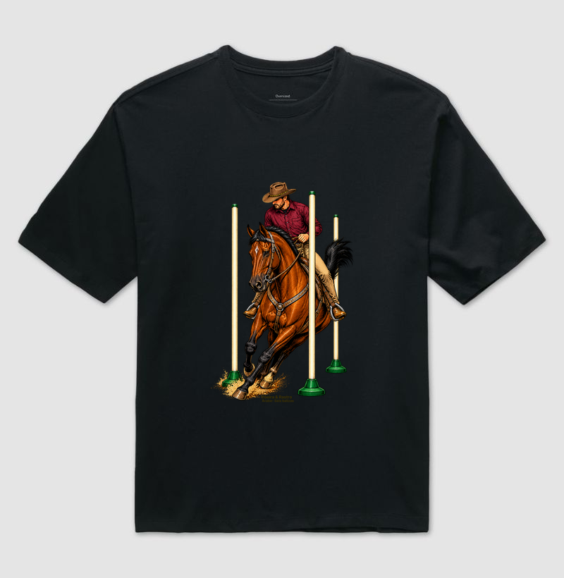 Árabe - Seis Balizas. - Camiseta Oversized