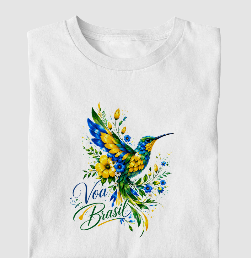 Camiseta Voa Brasil - Camiseta