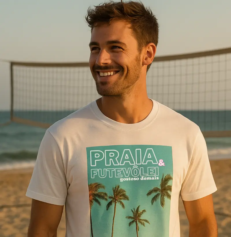 Praia e futevôlei, gostoso demais