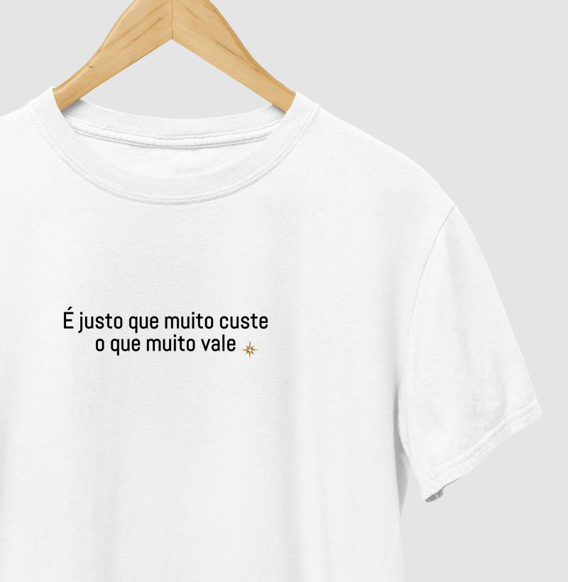 "É justo que muito custe o que muito vale" - SantaTereza d'Ávila