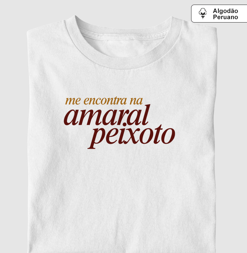 Algodão Peruano - Me encontra na Amaral Peixoto