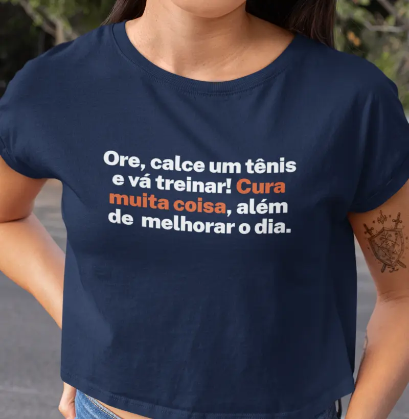 Ore, calce o tênis e vá treinar