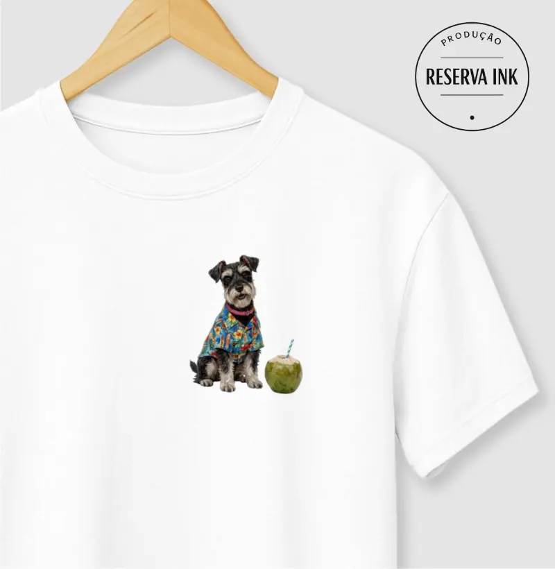 Schnauzer Preto - Férias