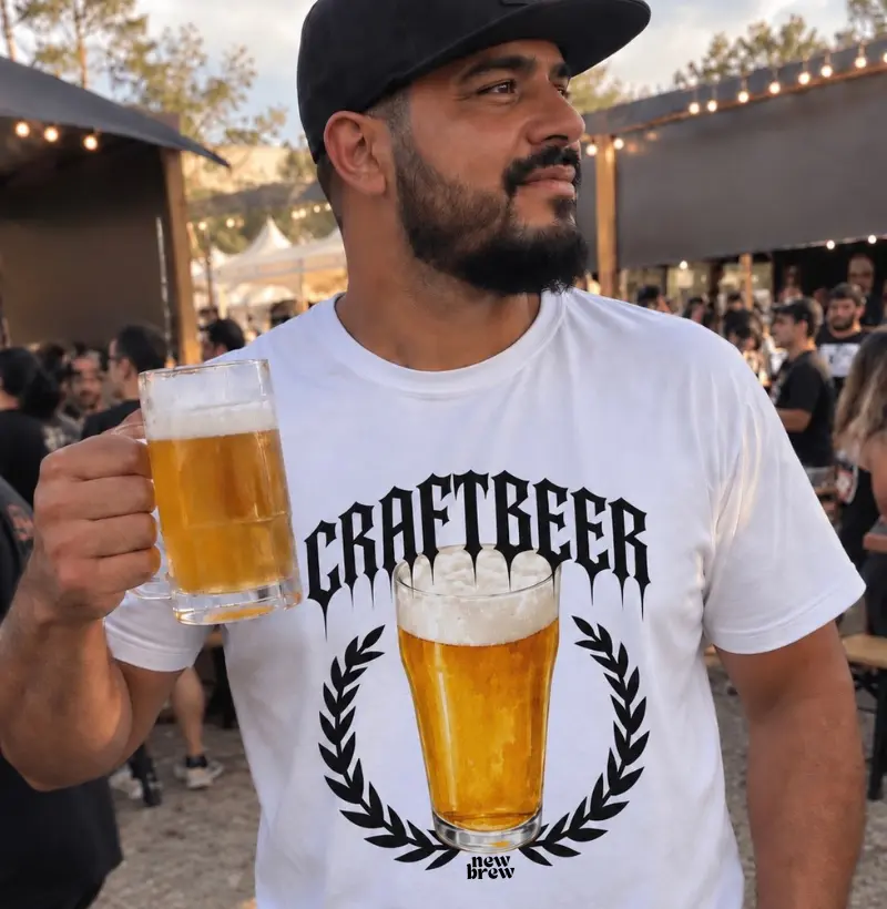 Craft Beer - New Brew - Camiseta