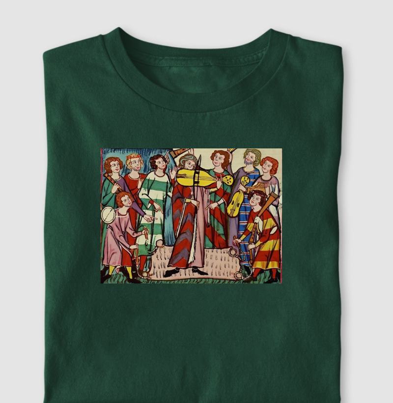 Camiseta Música e Poesia Medieval – Minnesang