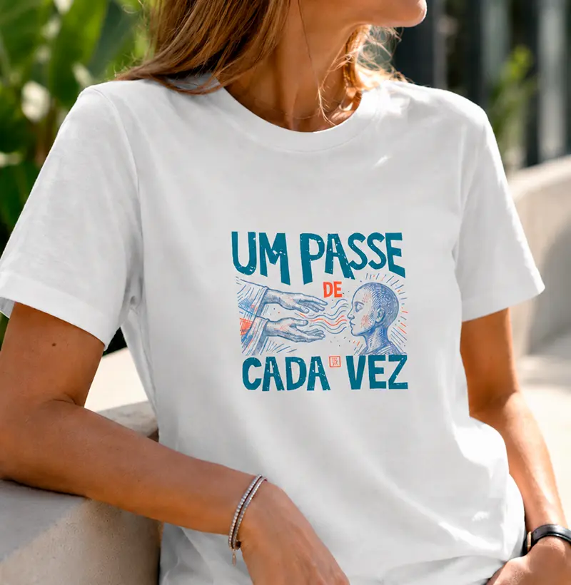 Camiseta Um Passe de Cada Vez