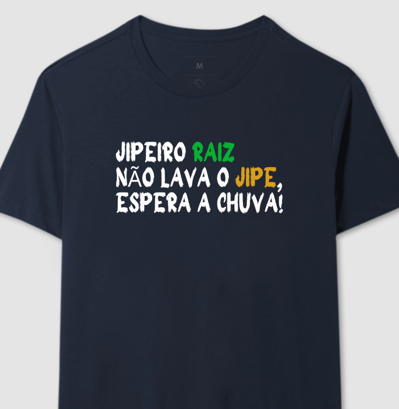 Jipeiro não lava o jipe