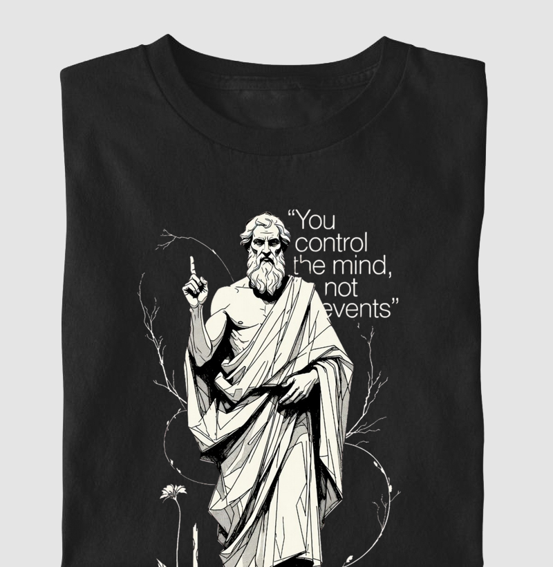 Camiseta Estoicismo "You Control"