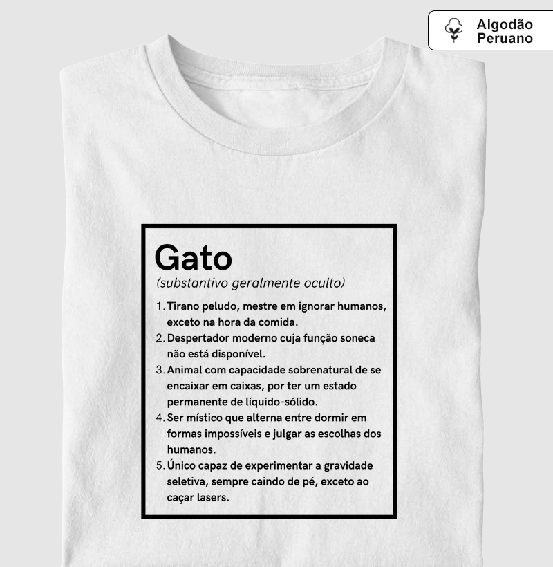 Gato - substantivo geralmente oculto