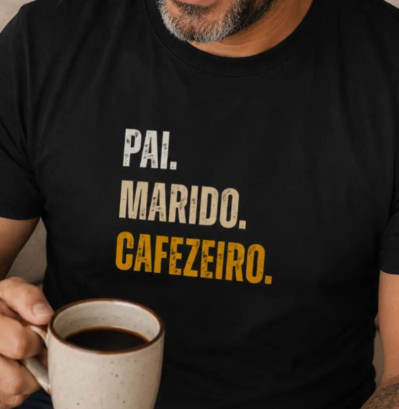Pai. Marido. Cafeinado