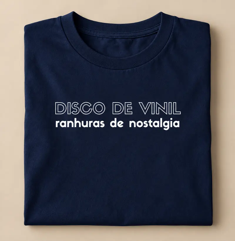 Disco de Vinil — Ranhuras de Nostalgia