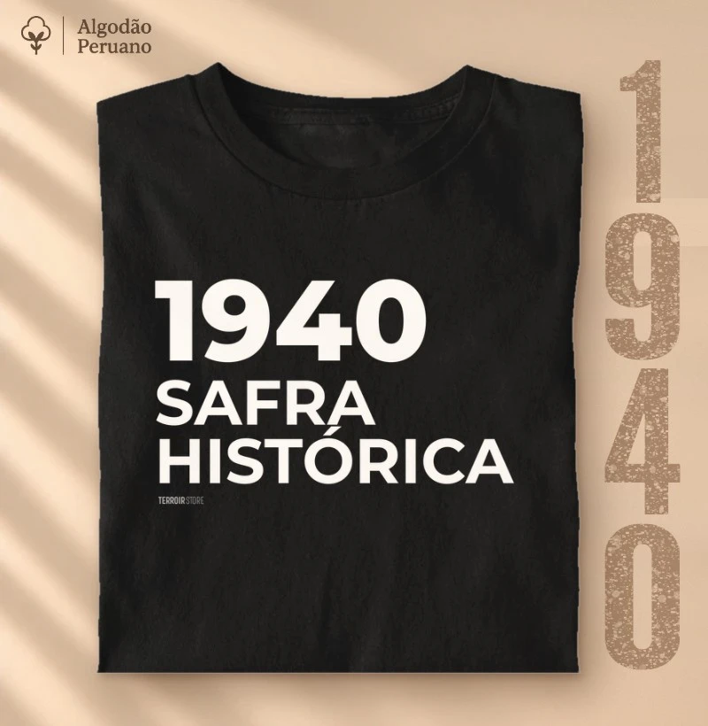 Camiseta Vinho - 1940 • Safra Histórica
