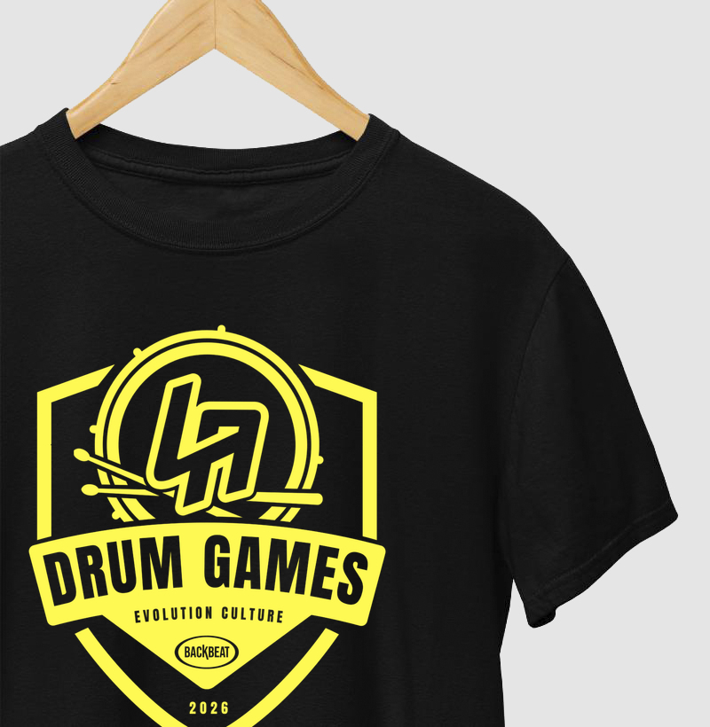 Camiseta ALUN0 (Adulto) L.A Drum Games | Campo Grande (TIME AMAREL0)
