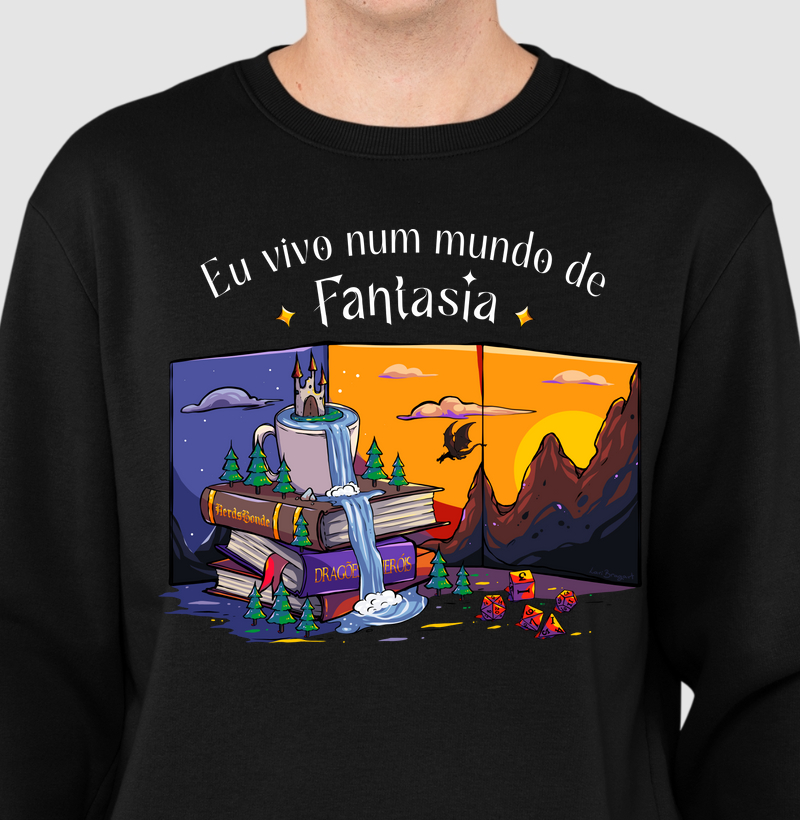 MUNDO DE FANTASIA MOLETOM SUETER