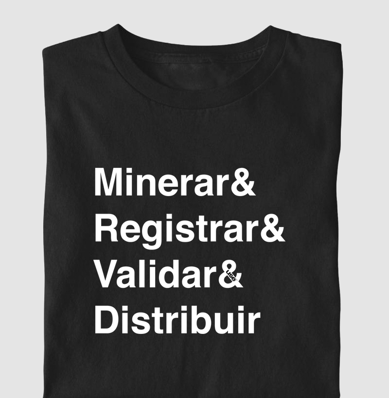 “Minerar & Registrar & Validar & Distribuir” T.I