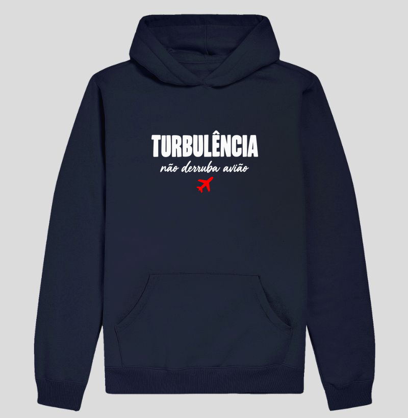 Moletom turbulência não derruba avião